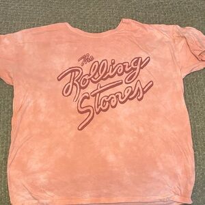 Rolling Stones Pink Short Sleeve Tee
